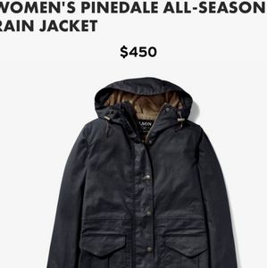 filson white pass coat